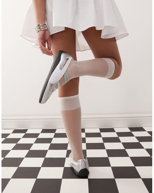 PUMA White – speedcat – ballerinas