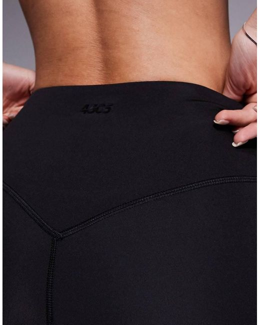 4505 Black Hourglass Icon Active Bum Sculpt High Waist Gym legging With Inner Pocket