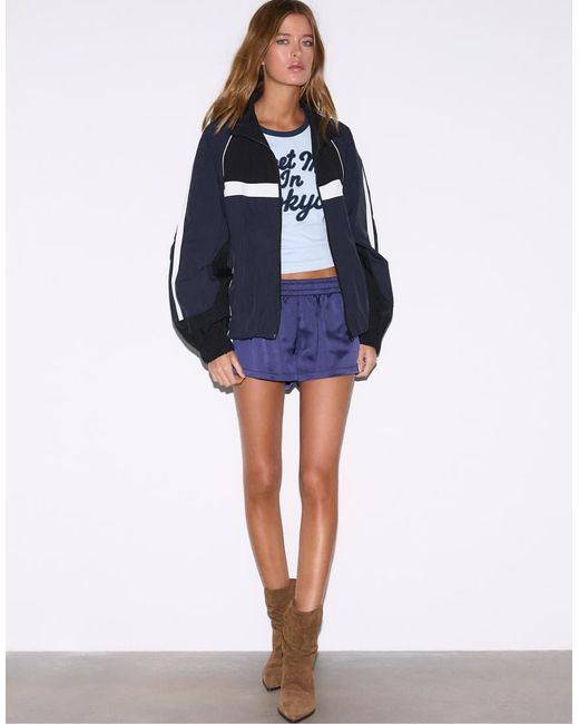 Stradivarius Blue Technical Jacket
