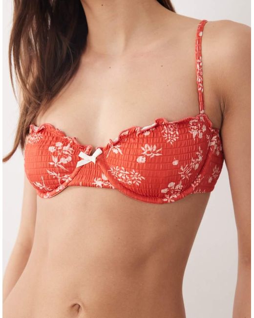 Dippin' Daisy's Red Dippin Daisys Underwire Bikini Top