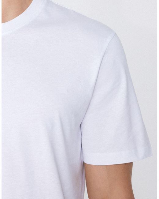 Tezenis White Basic Relaxed-Fit Cotton T-Shirt for men