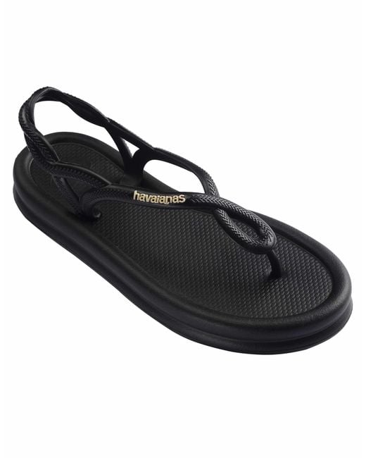 Havaianas Black Toe Post Flip Flops