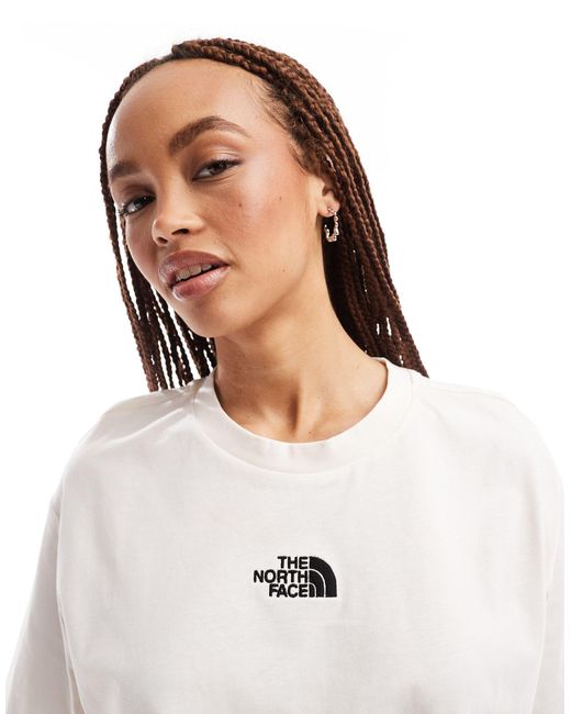 The North Face White Oversized Heavyweight T-shirt