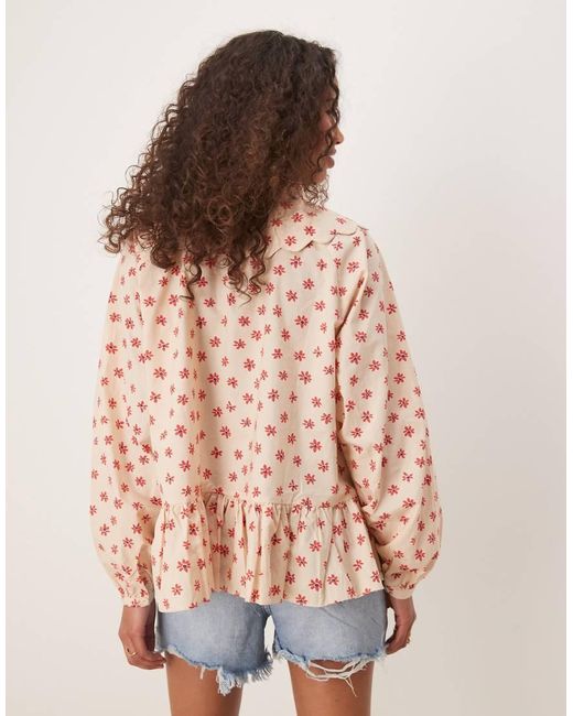 Glamorous Pink Collared Tie Neck Blouse