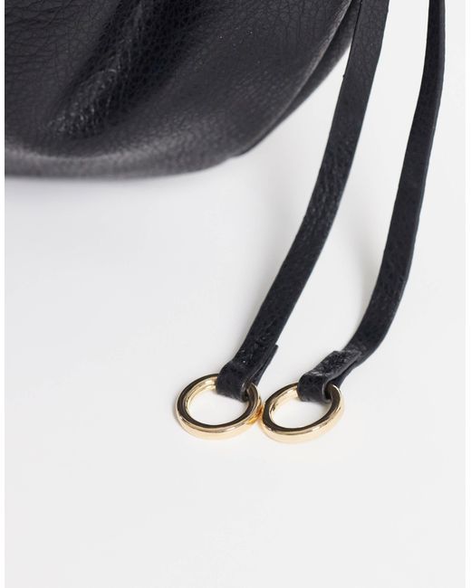 Mango Black Slouchy Handbag