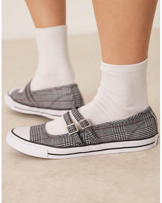 Converse Natural – chuck taylor all star – flache ballerinas im mary-jane-stil