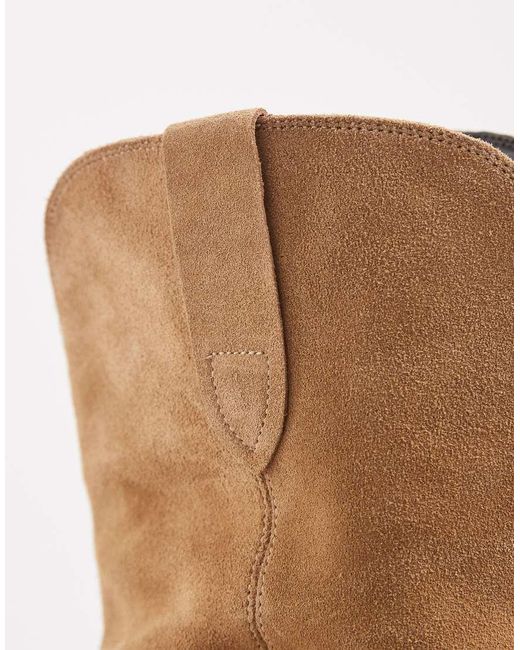 Dolce Vita White Western Knee Boots