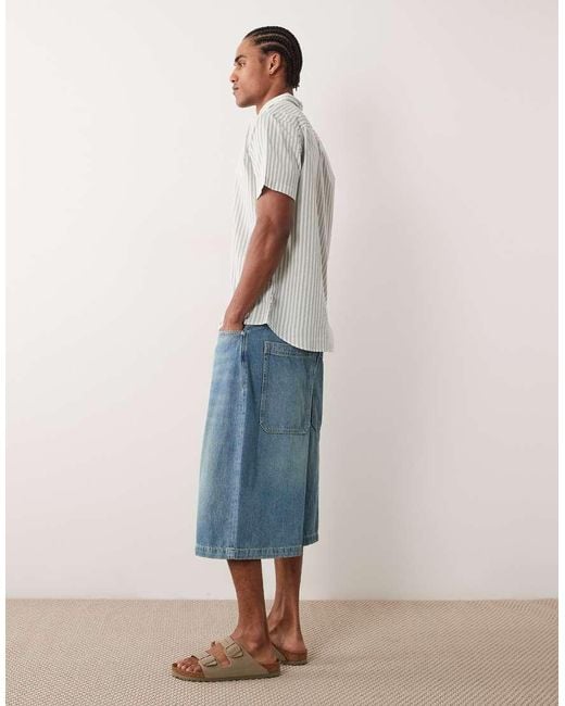 Jack & Jones Blue Super baggy Jorts for men