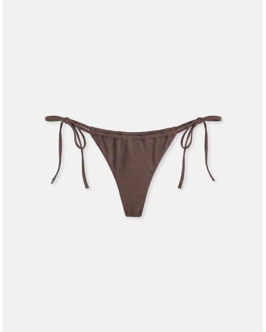 Pull&Bear Brown Balconette Bikini Top