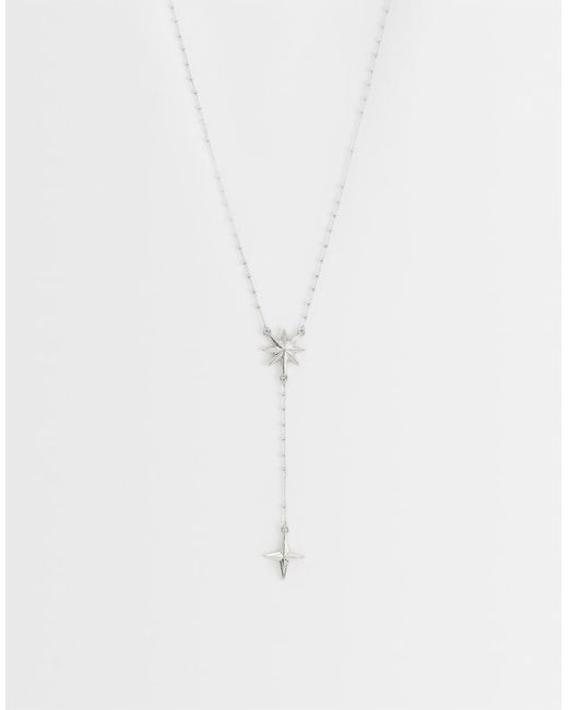 Reclaimed Vintage White Star Rosary Chain
