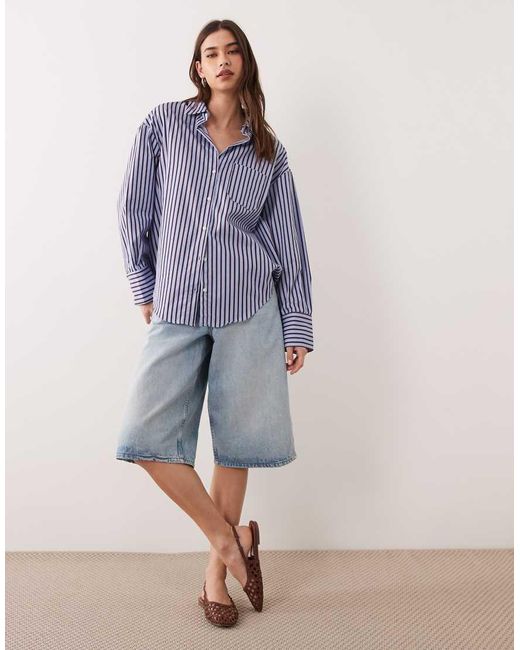 Camicia di Mango in Blue