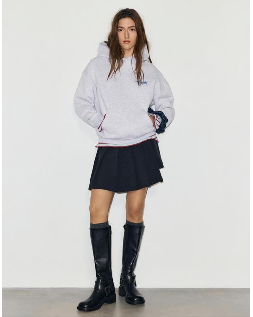 Pull&Bear Blue – kapuzenpullover