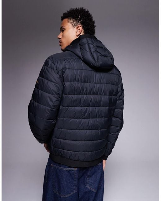 Boss – odenis – wattierte jacke in Blue für Herren