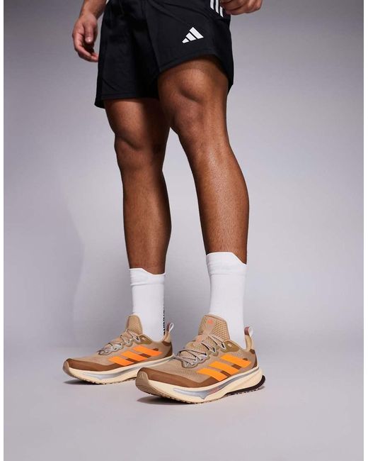 Adidas Originals Brown Adidas Running Supernova Rise Trainers for men