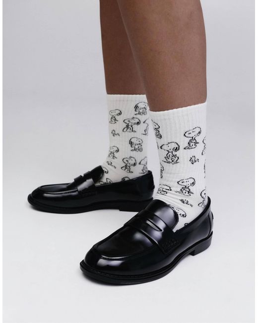 Chaussettes Pull&Bear en coloris White