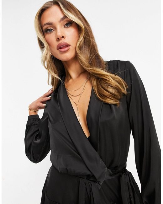 Club l wrap clearance dress
