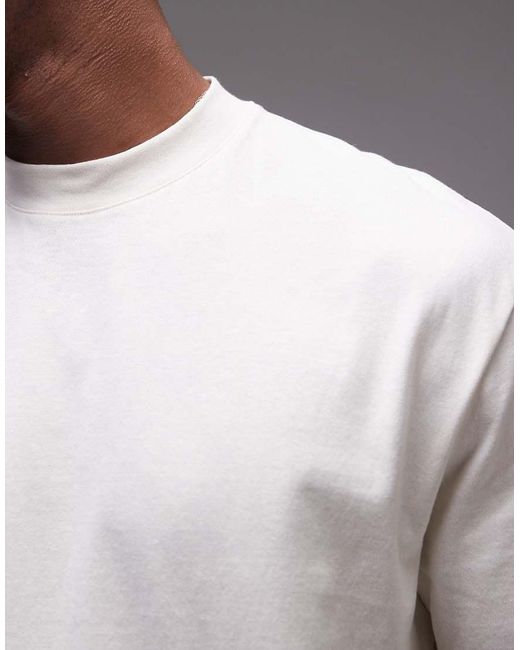 Topman T-Shirt Met Oversized Pasvorm in het Gray voor heren