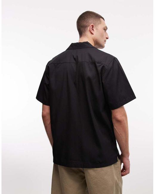 Carhartt Black Signet Printed Shirt for men