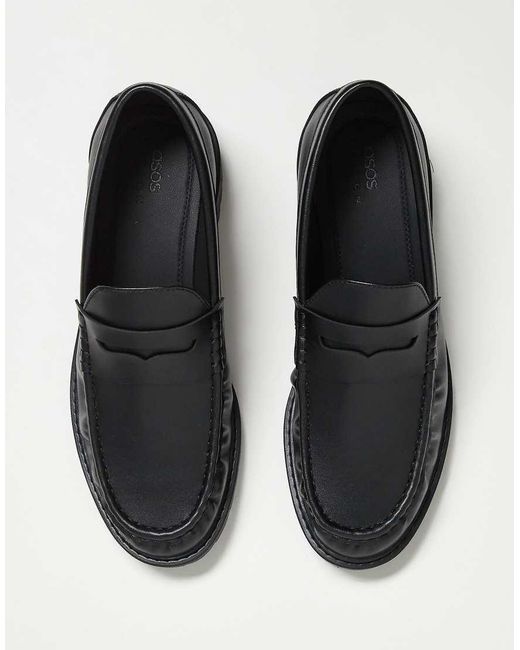 ASOS Black Loafers for men