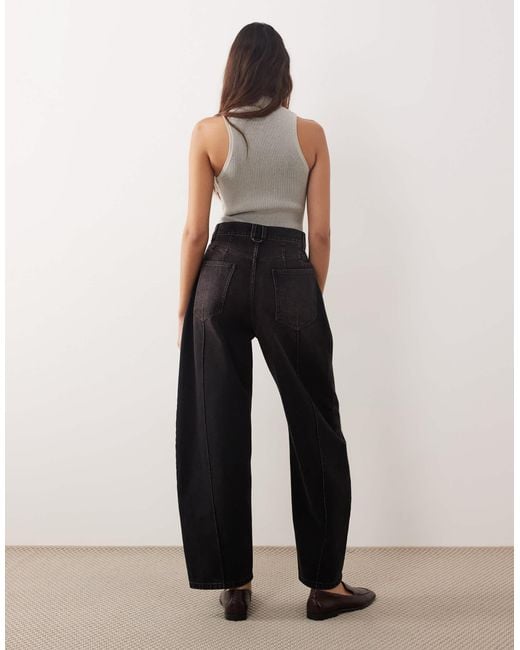 ARRANGE Black Clover Front Seam Detail Jeans