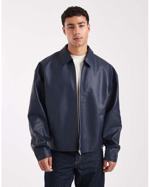 Giacca di ASOS in Blue da Uomo