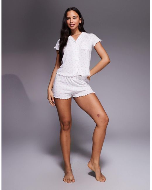 Ensemble Boux Avenue en coloris White
