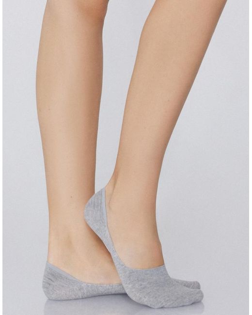 Tezenis White 5 Pairs Of Cotton Shoe Liners