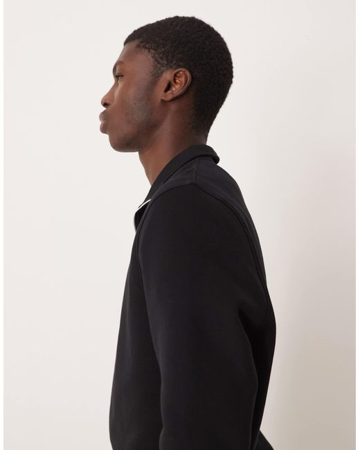 ASOS – basic-sweatshirt in Black für Herren