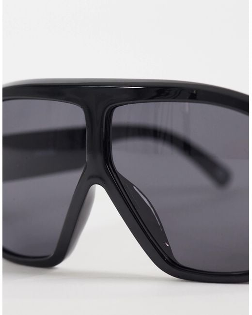 Lunettes ASOS en coloris Gray