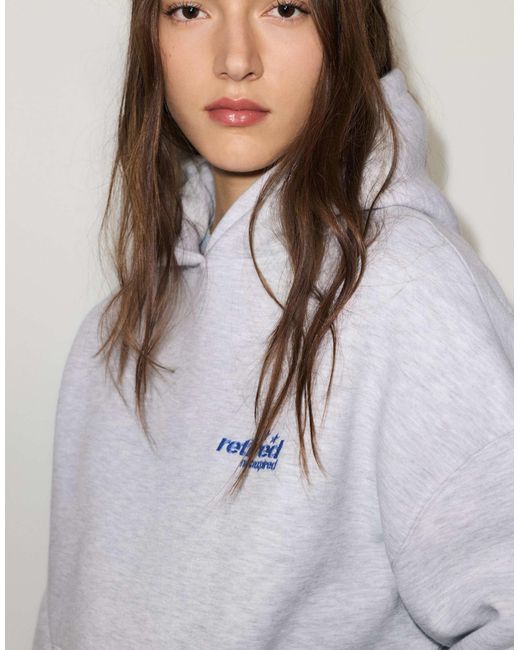 Pull&Bear Blue – kapuzenpullover