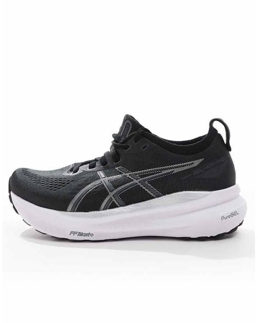 Asics Black Gel-Kayano 31 Stability Running Trainers