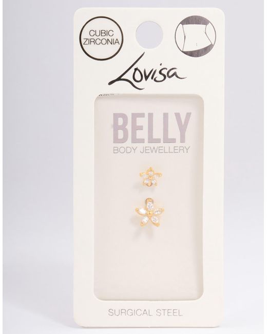 Piercing Lovisa en coloris Metallic