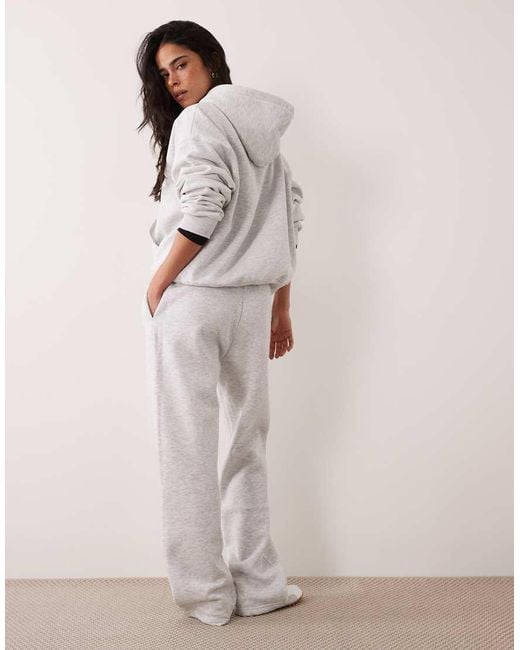 Gina Tricot Natural Co-ord Loose Fit Straight Leg joggers