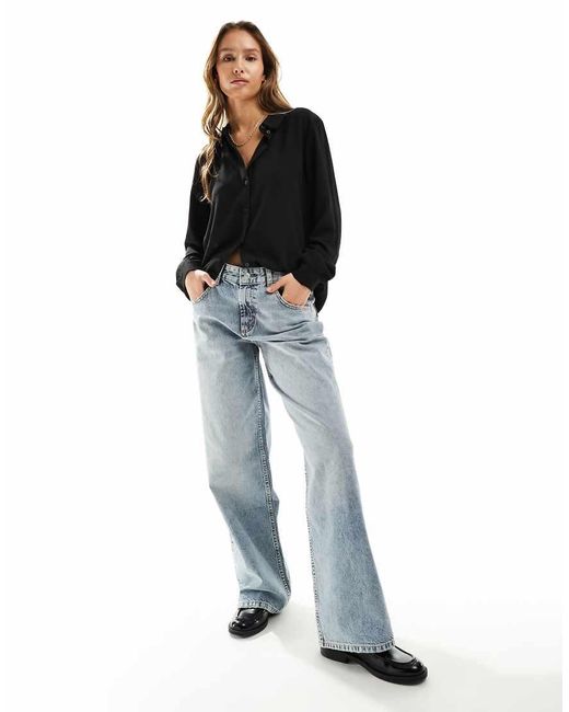 Jdy Black Long Sleeve Blouse