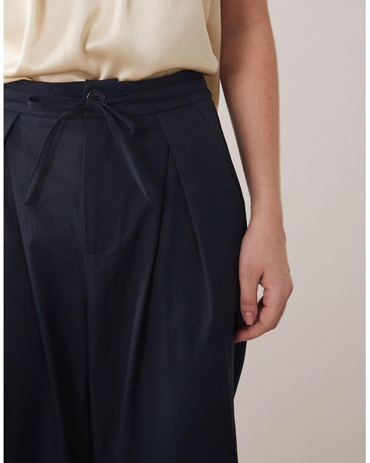Pantalon ample à enfiler Threadbare en coloris Blue
