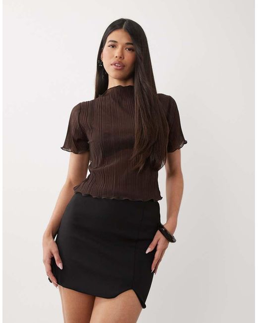 ASOS Black A Line Mini Skirt