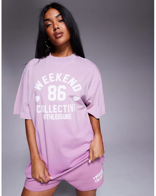 ASOS Purple Weekend collective – t-shirt