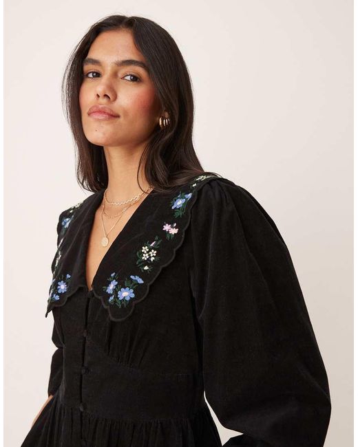 Nobody's Child Black Nobodys Child Birdie Mini Dress
