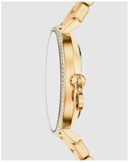 Michael Kors Metallic Pyper Two-Hand-Tone Stainless Steel Watch, Mk7616