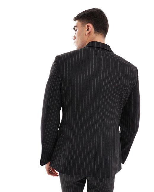 ASOS Black Slim Suit Jacket for men
