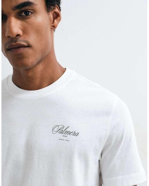 Mango Gray Graphic T-shirt for men