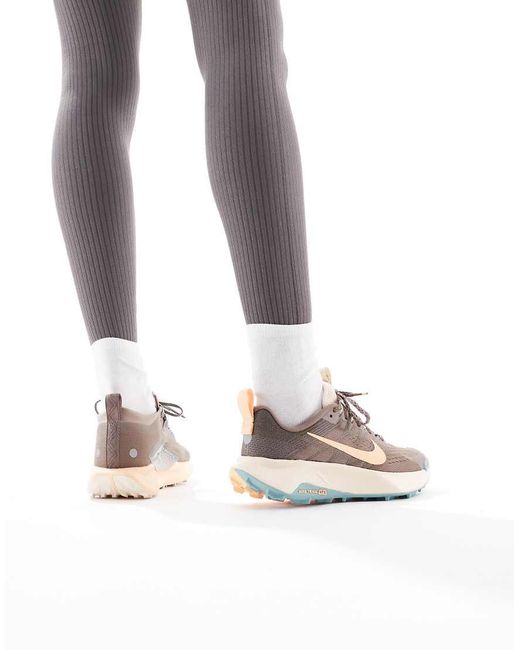Nike Brown Reactx Pegasus Trail 5 Gore-Tex Trainers