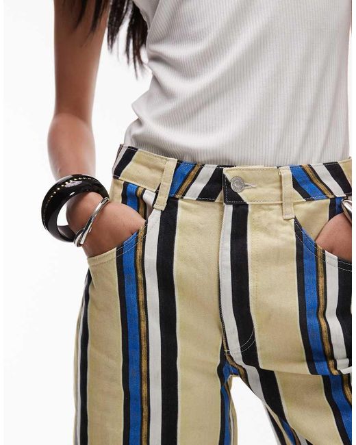 Pantaloncini Bermuda Taglio Lungo di TOPSHOP in Multicolor