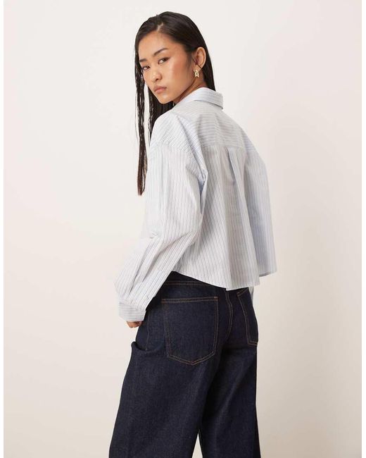 Calvin Klein White Relaxed Cotton Poplin Shirt