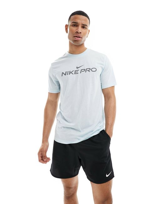 Nike - pro training - t-shirt Nike pour homme en coloris White