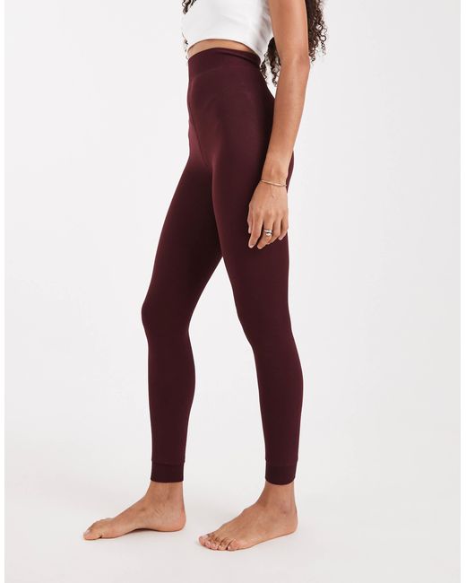 New Look White Fleeced Lined leggings