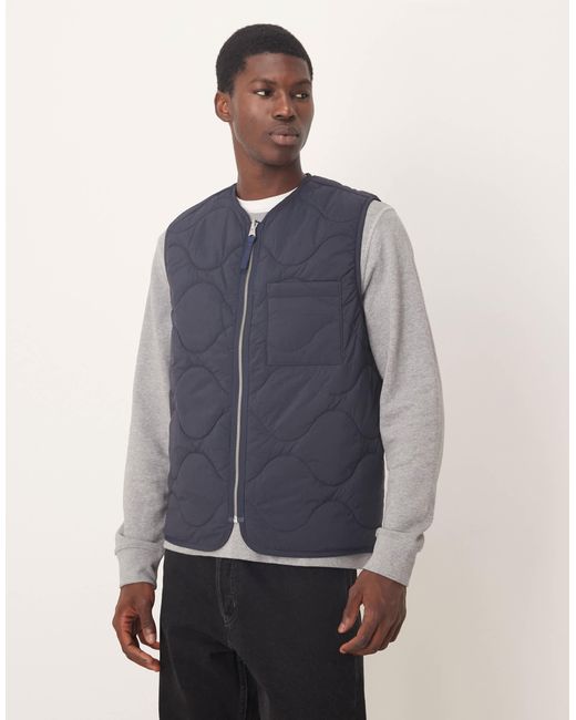 ARKET – steppweste in Blue für Herren