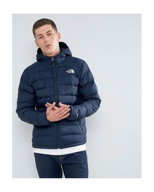 The North Face La Paz Down Hooded Jacket In Navy in Blue for Men | Lyst  Australia