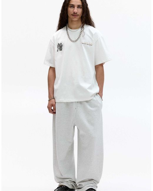 Pull&Bear – t-shirt in White für Herren