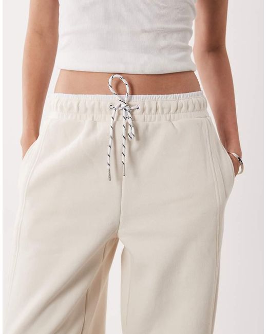 Cotton On Natural Barrel Plush Barrel jogger Sweatpants